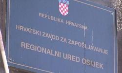 U rujnu u Osječko-baranjskoj županiji smanjena nezaposlenost u odnosu na kolovoz