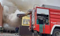 Požar zahvatio radionicu vučne službe u Mlinskoj ulici u Retfali