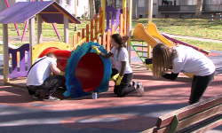 Osijek se priključio Rezoluciji ''Z'' – u eko akciji obojano dječje igralište