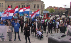 Hod za život u Osijeku za zaštitu nerođene djece