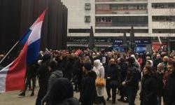Prosvjed protiv COVID-potvrda u Osijeku