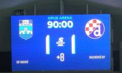 NK Osijek ispustio pobjedu nad Dinamom u 94. minuti