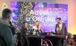 Osječki advent vraća se na Trg Svetog Trojstva u Tvrđi – novitet Kupola dobrih želja