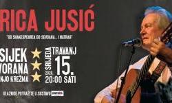 Ibrica Jusić 15. travnja u Osijeku