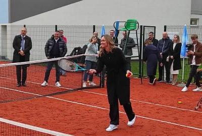 Donna Vekić otvorila drugi javni tenis teren u Osijeku