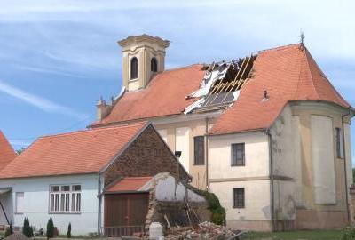 Crkva u Retkovcima teško oštećena u nevremenu