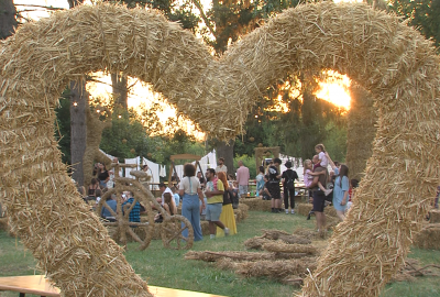 Slamnate skulpture zavladale Kozjakom na 17. Slama Land Art Festivalu