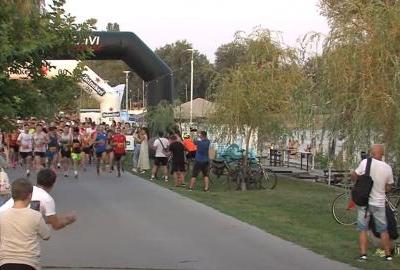 375 rekreativaca i sportaša trčalo uz zalazak sunca u Osijeku