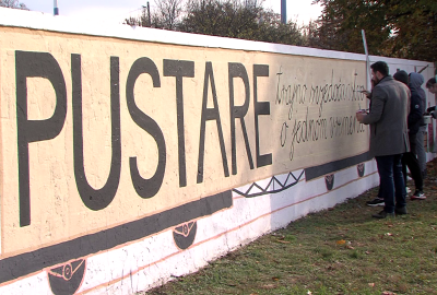 Pustare osvanule uz grafit „Osijek - nepokoreni grad“