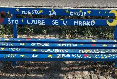 Klupa u Osijeku