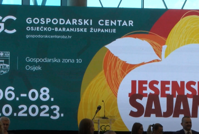 Otvoren 26. osječki Jesenski sajam – prvo izdanje ove manifestacije u novom Gospodarskom centru