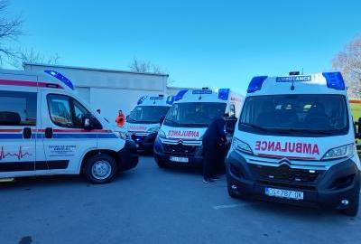 Zavod za medicinu Osječko-baranjske županije ojačan je za sedam novih vozila