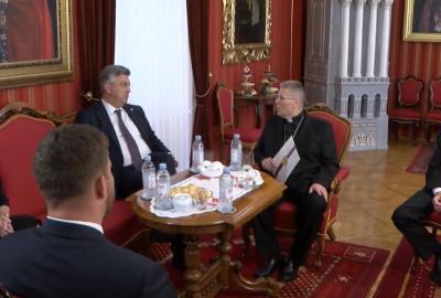 Obnova katedrala glavna tema sastanka premijera i nadbiskupa Hranića
