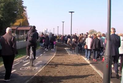 Osječki Gornji i Donji grad i Tvrđa od danas konačno spojeni neprekinutom šetnicom