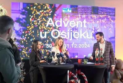 Osječki advent vraća se na Trg Svetog Trojstva u Tvrđi – novitet Kupola dobrih želja