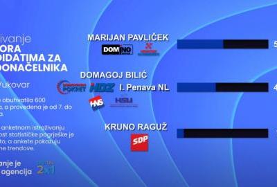 Za gradonačelnika Vukovara, prema anketi, najveću potporu uživa Pavliček