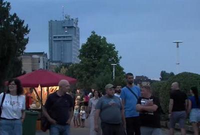 Srpanjska ljetna noć Osječanima donijela glazbu, druženje, slastice, crtiće...