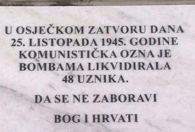 80 godina od krvavog zločina nad 48 zatvorenika u osječkom zatvoru