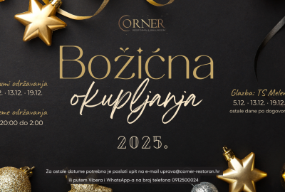 ''Pozivamo tvrtke i grupe da rezerviraju svoj termin za božićne domjenke''