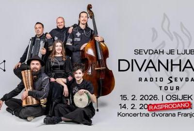 Poznati sarajevski bend Divanhana u Osijek donosi ljubav!