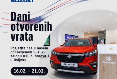 Automobili Škojo otvaraju vrata obnovljenog Suzuki salona u Osijeku