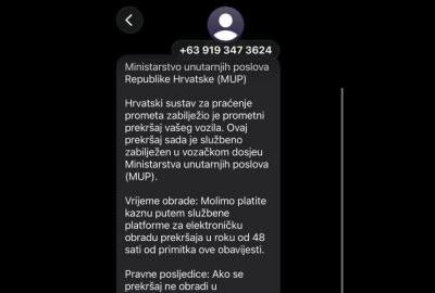 Dobijete li SMS poruku od ''policije'', ne odgovarajte na nju i obrišite ju!