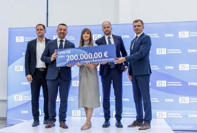 Najveća pojedinačna donacija - PPD donirao 200 tisuća eura za novi vukovarski stadion