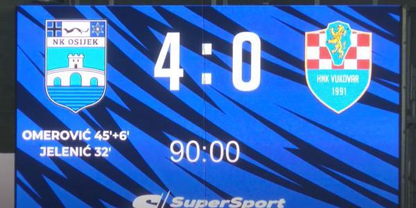 Hat- trick Omerovića za prvu pobjedu Osijeka u sezoni