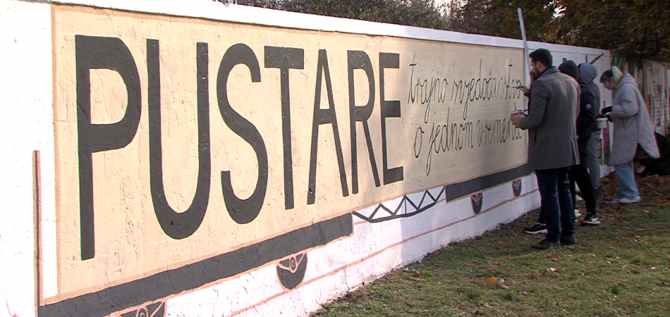 Pustare osvanule uz grafit „Osijek - nepokoreni grad“