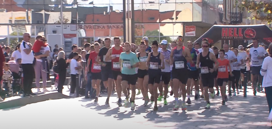 Mnoštvo sudionika na 3. Memorijalno-humanitarnoj utrci Mario Madžar u Vukovaru