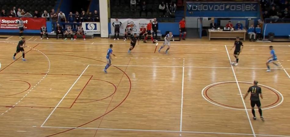 Futsal Osijek izgubio od Squarea i na Zrinjevcu s 3-1