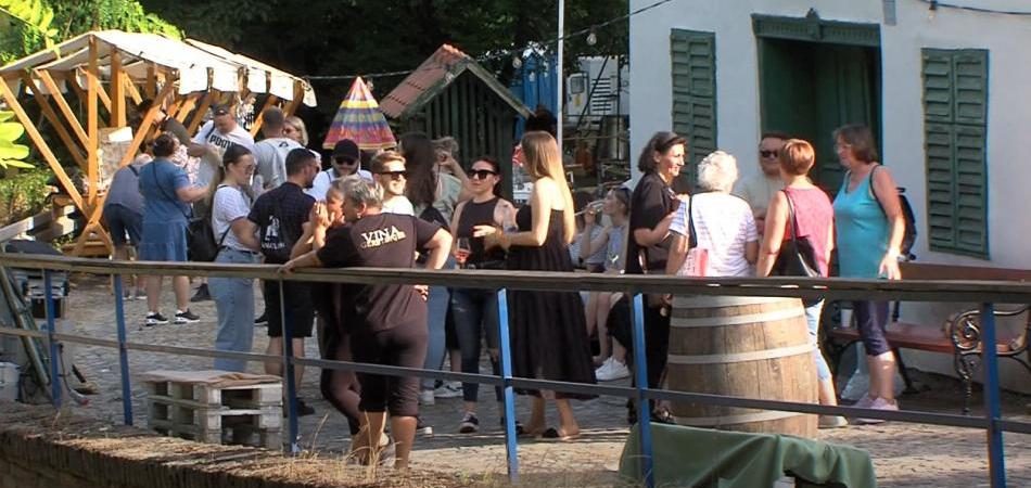 Brojni posjetitelj na Vinatlonu uživali u vinu, hrani i igrama