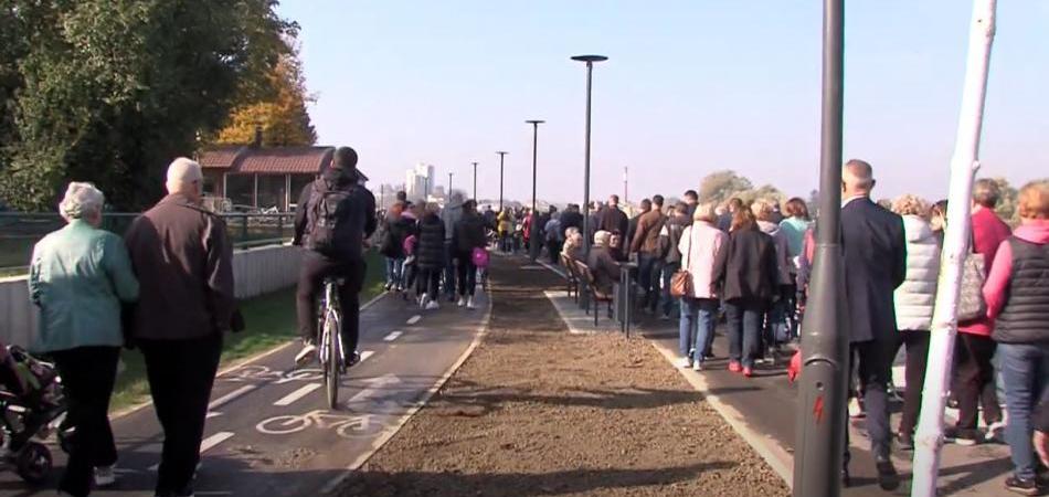 Osječki Gornji i Donji grad i Tvrđa od danas konačno spojeni neprekinutom šetnicom