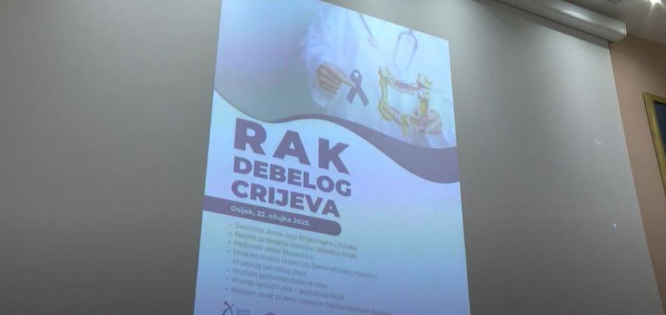 Mjesec borbe protiv raka debelog crijeva obilježen i u Osijeku