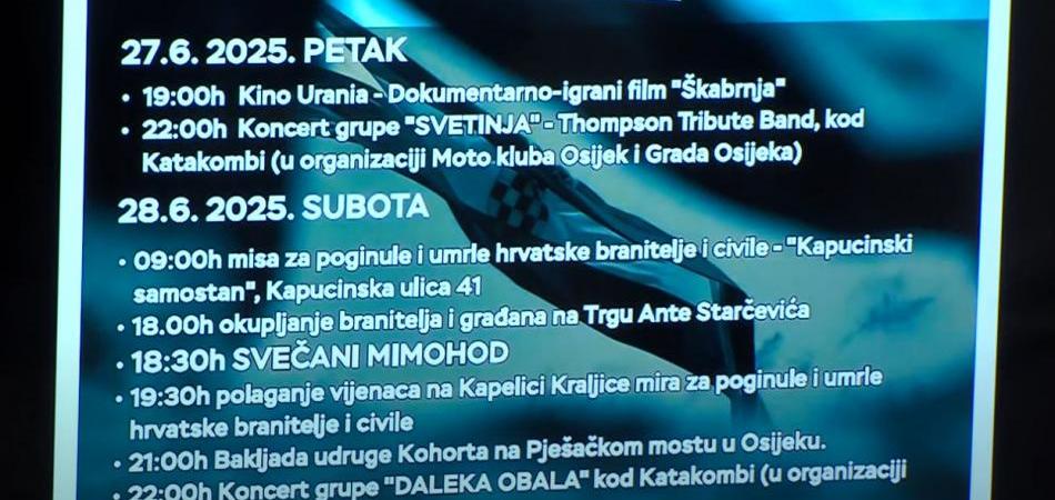 Obilježavanje Dana osječkih branitelja – mimohod i sveta misa u znak zahvalnosti