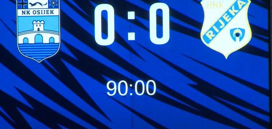 Vratar Zlomislić spasio Rijeku od poraza u Osijeku