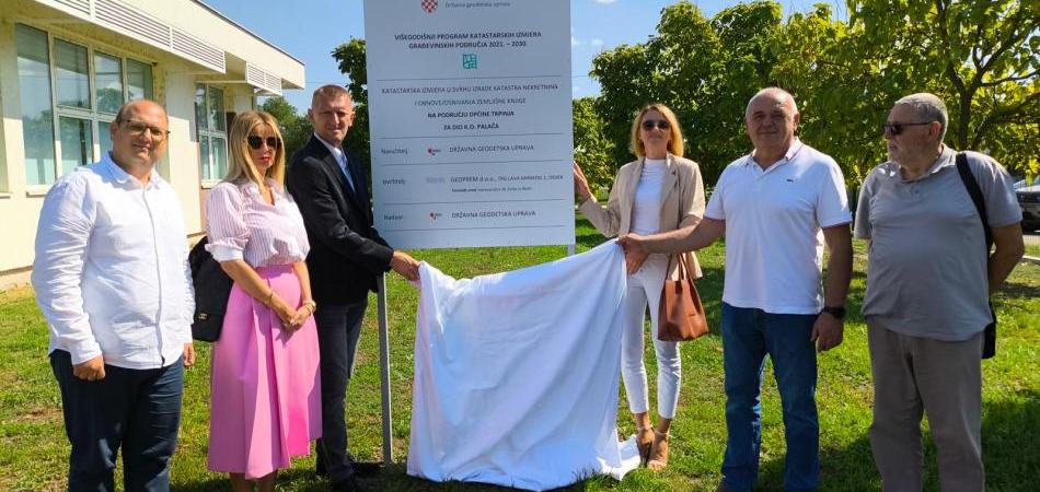 Svečano otvaranje katastarske izmjere na području katastarske općine Palača