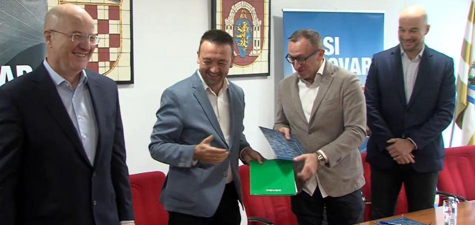 Pevex sa 100 tisuća eura podupire izgradnju novog vukovarskog stadiona