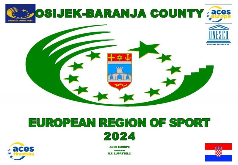 Osječko-baranjska županija – Europska regija sporta 2024.