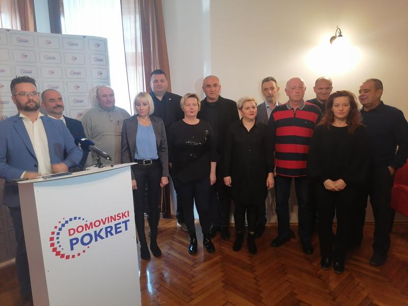 Domovinski pokret 11. prosinca na izbore u Osijeku izlazi samostalno
