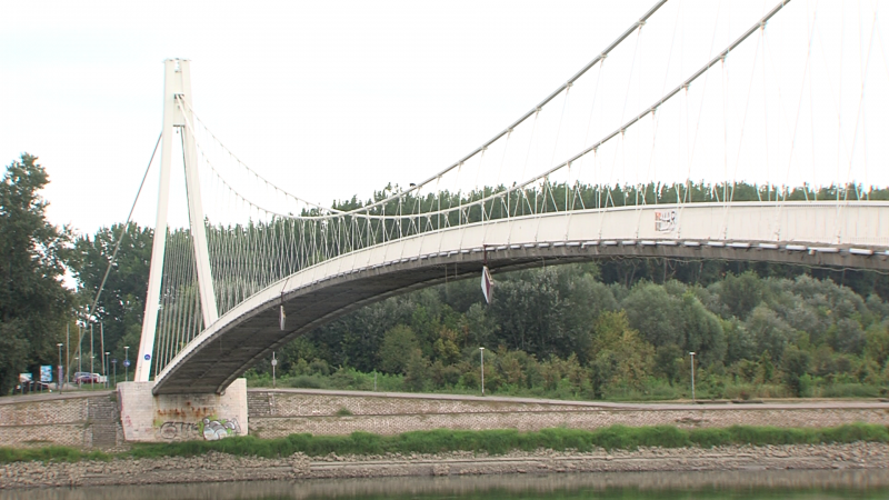 18. listopada se zatvara osječki pješački most