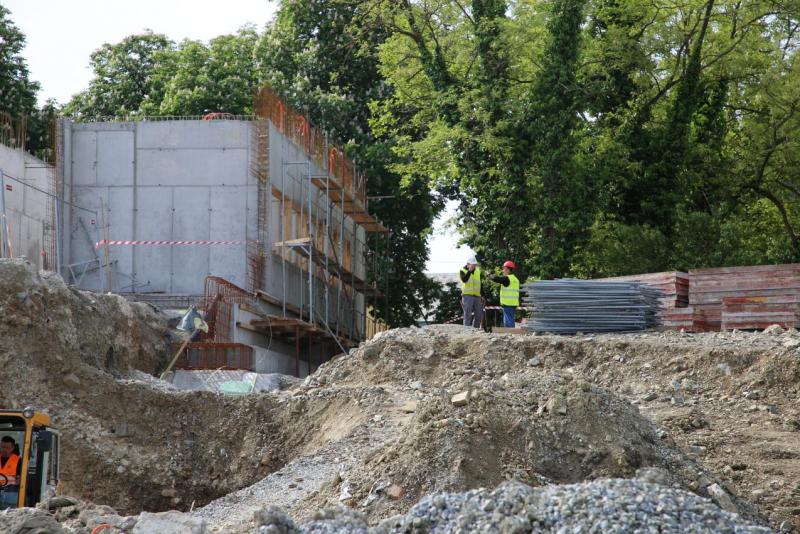 Napreduje izgradnja nove zgrade 1. Gimnazije u Osijeku