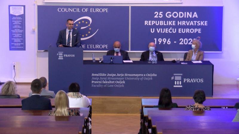 25 godina od primanja Republike Hrvatske u Vijeće Europe