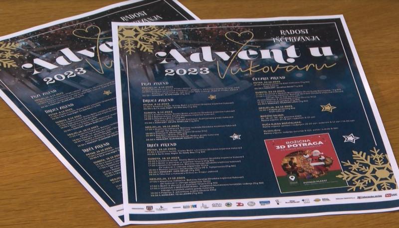 Vukovarski advent uz koncerte, kuću Djed Božićnjaka, sajam i besplatno klizanje