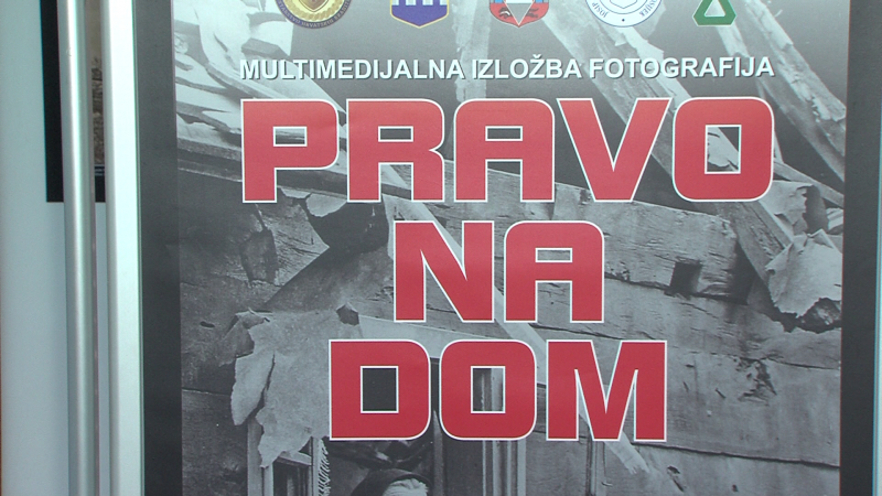 ''Pravo na dom'' – multimedijalna izložba o srpskoj agresiji i progonstvu