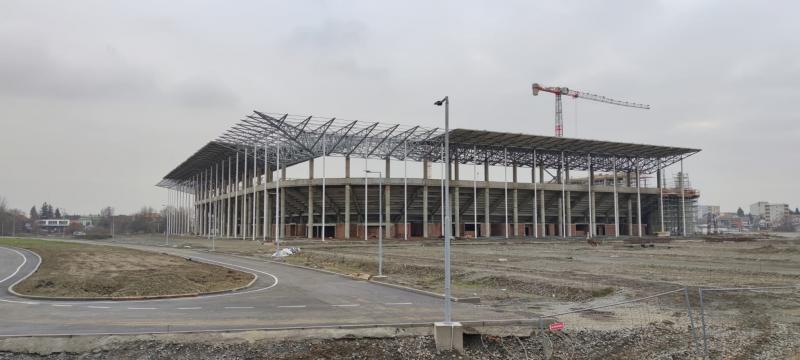 Gradilište novog stadiona NK Osijek