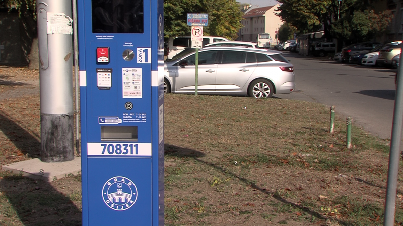 Naplata parkinga u Osijeku širi se na ostatak 1. zone