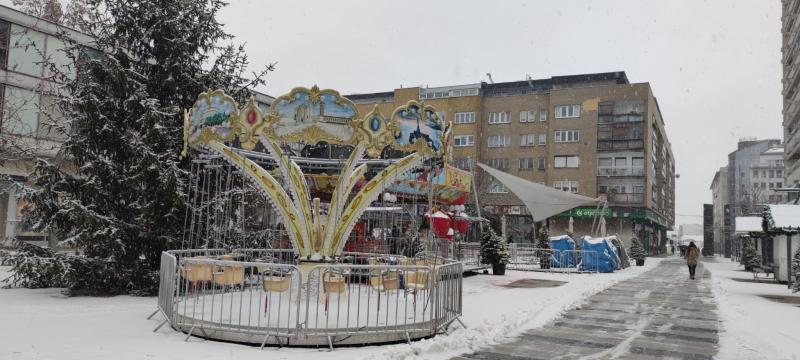 Snijeg zabijelio Osijek