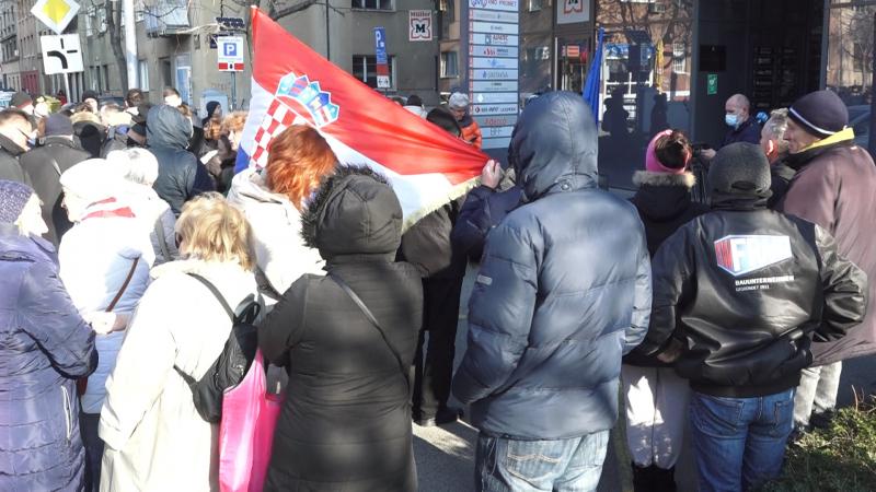 U subotu od 18 sati okupljanje građana u Osijeku protiv COVID potvrda