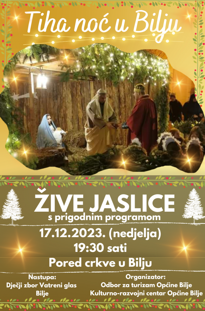 Žive jaslice u Bilju